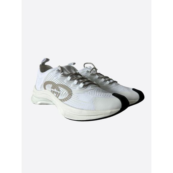 Gucci White GG Logo Run Sneaker - Picture 6 of 7